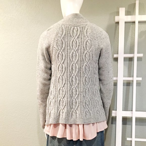 Cable Knit Cardigan | Crystal-Kobe - Picture 3 of 5